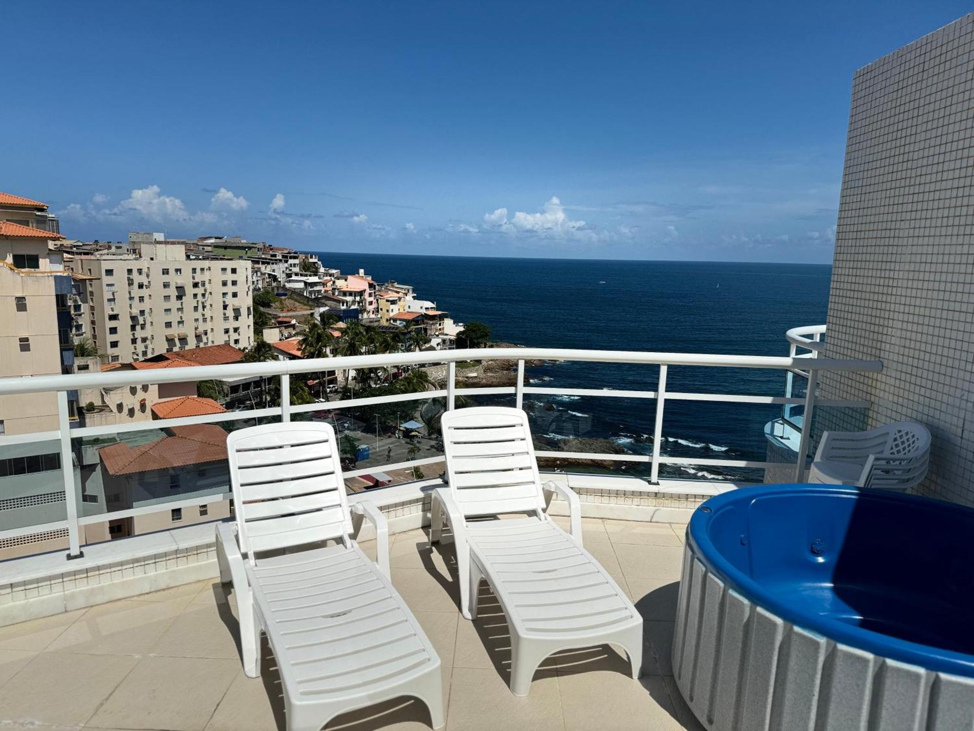 Cobertura Duplex Com Vista Mar! Lejlighed Salvador Eksteriør billede