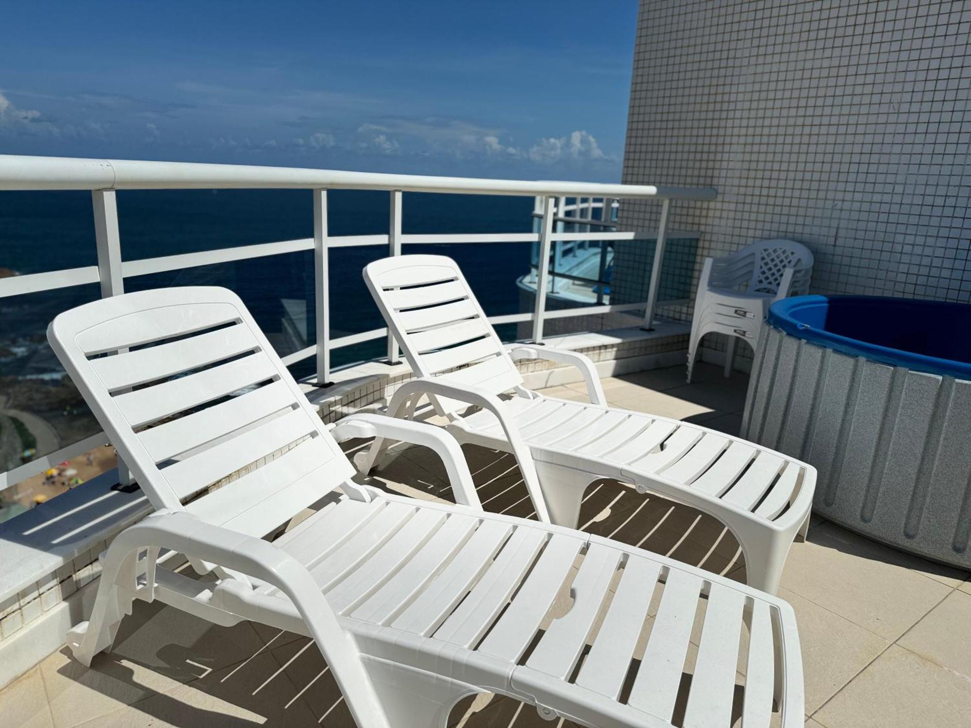 Cobertura Duplex Com Vista Mar! Lejlighed Salvador Eksteriør billede
