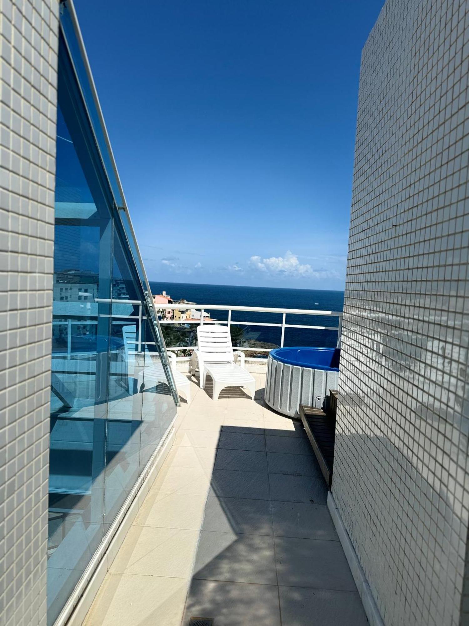 Cobertura Duplex Com Vista Mar! Lejlighed Salvador Eksteriør billede
